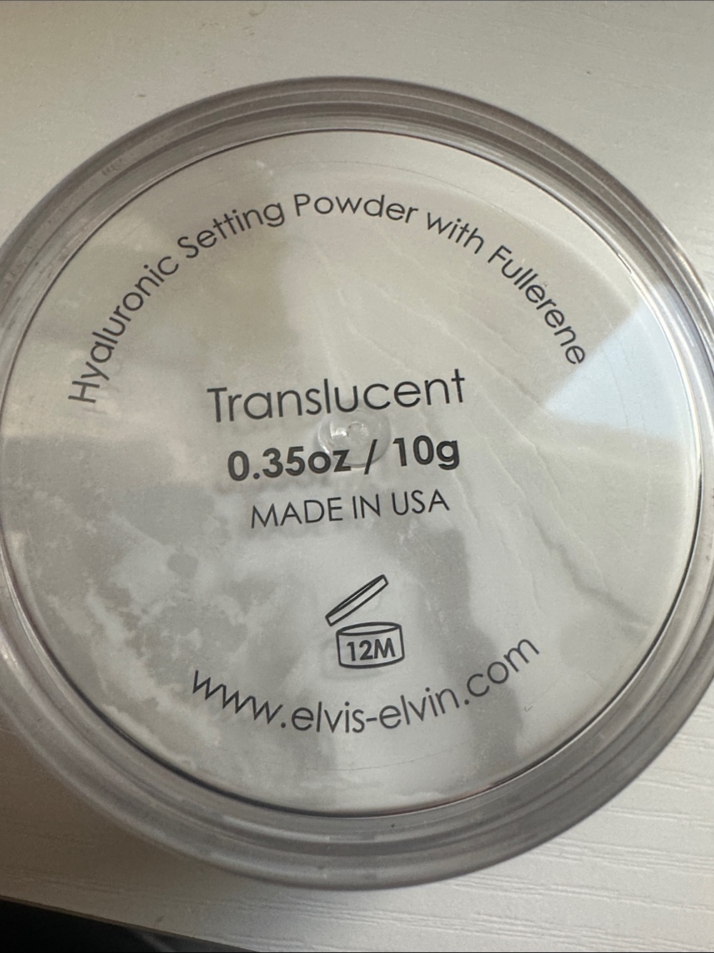Translucent Hyaluronic Setting Powder - Translucent
